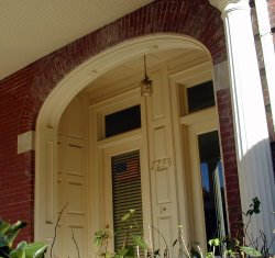 Arched Cased Opening Kit with raised PVC panels.