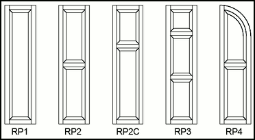Raised Panel Shutters